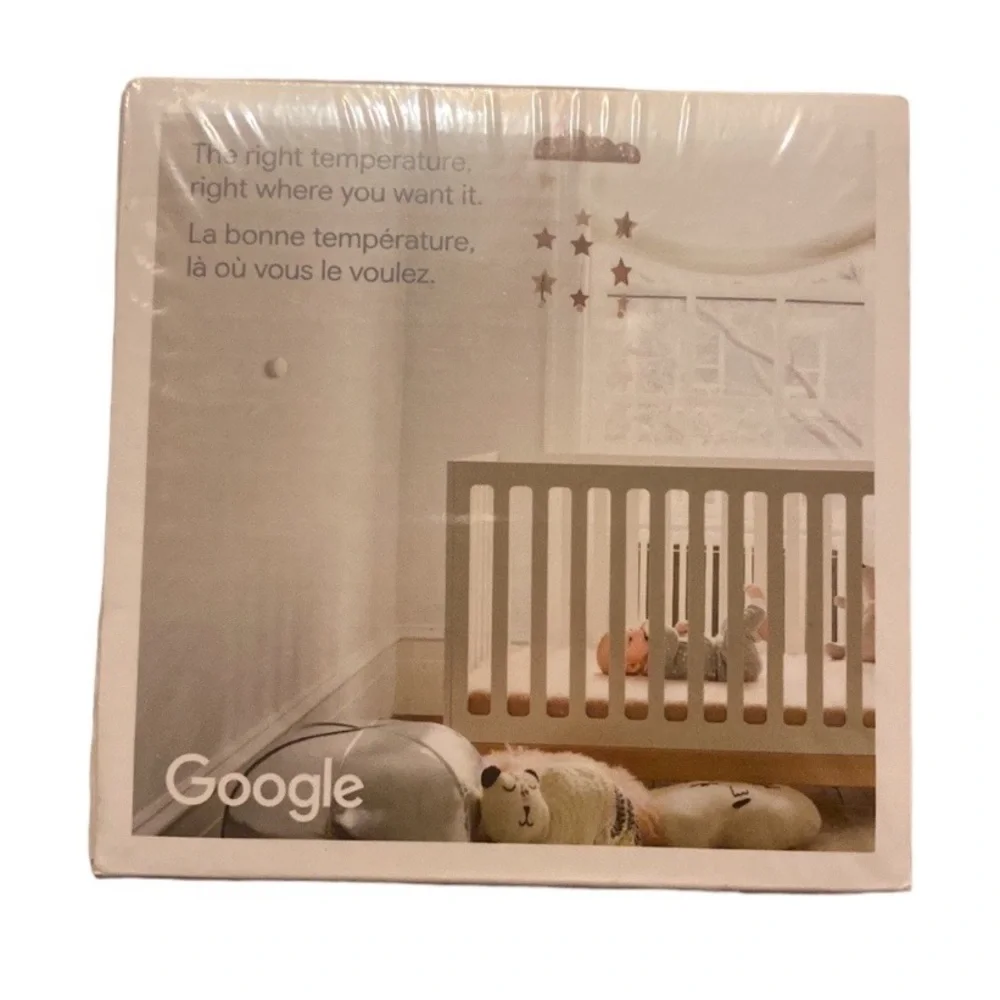google Nest Temperature Sensor in White